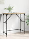 Metal Console Table Coffee L75xW32xH75cm