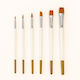 Art Brushes Keep Smiling Short Handle Set 6 Pieces Round Plaque 33475