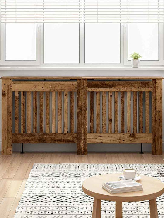 vidaXL Husă Pentru Radiator Din PAL Maro 172x19...
