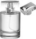 Glasflasche 50 Ml Transparenter Spray Silber Deckel Transparente
