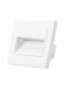 Eurolamp Wall-Mounted Outdoor Ceiling Lamp LED IP20 1W with Warm White Light 8.6x8.6x40cm