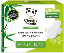 The Cheeky Panda Sanitary Pads 15pcs The Cheeky Panda Sanitary Pads 15pcs