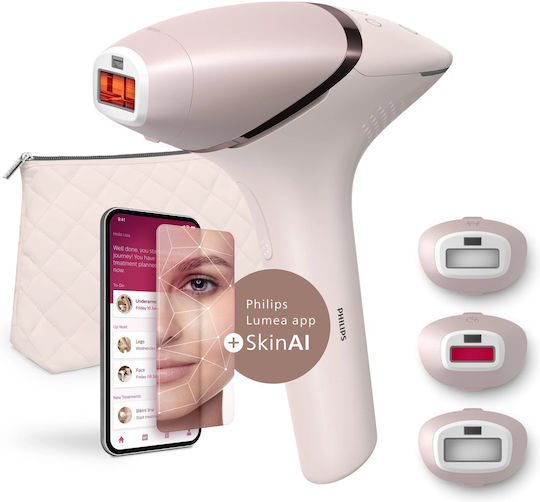 Philips 9900 Αποτριχωτική Μηχανή IPL για Πρόσωπο, Σώμα & Μπικίνι BRI953/02