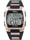 Tekday Digital Men's Watch Chronograph Battery with Black Rubber Strap