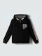 Kinderstrickjacke Schwarz