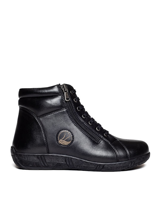 Stiefeletten Damen Schwarz