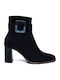 Stiefeletten Damen Schwarz
