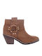 Stiefeletten Damen Tabac Braun