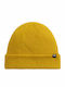 Beanie Männer Beanie Gestrickt in Gelb Farbe