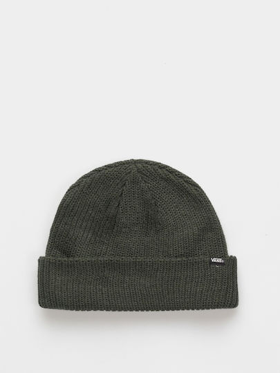 Core Basic Cuff Beanie Unisex Căciulă cu Tricotaj Rib în culoarea Verde