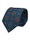 Zaza Men's Tie Wool Knitted Printed in Blue Color