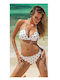 Set Bikini Brazil Πουά Λευκό Πουά