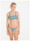 Bikini Set Sports Bra & Brazil Turquoise