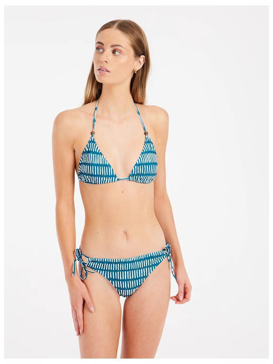 Set Bikini Dreieck Türkis