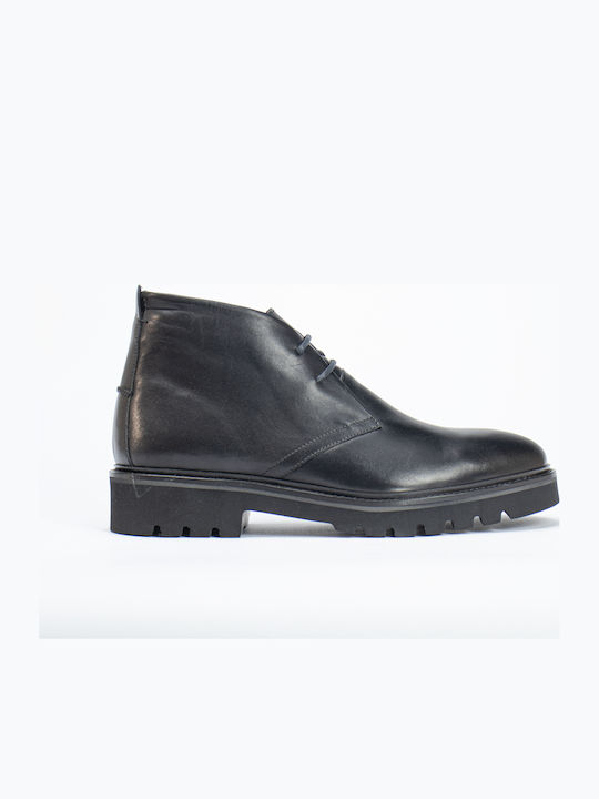 Legend Walking Casual Boots Black 44016-BLACK