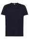 Jhk T-shirt Men's Short Sleeve Promotional T-Shirt Navy Blue