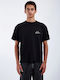 T-shirt Μαύρο
