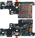 Xiaomi Redmi Note 14 4G Type C Circuit Board Charging Connector Sim Card Reader Microphone 560002000o700 Original Service Pack