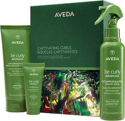 Aveda Captivating Curls Be Curly Advanced Styling Essentials Gift Set Hair Care Set 3pcs