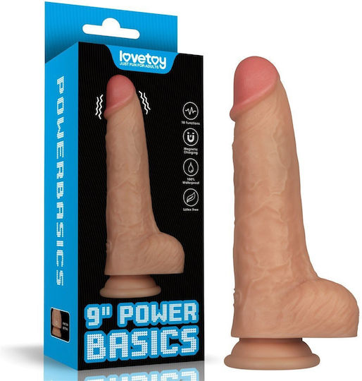 Lovetoy Vibratoren Power Basics Mini Realistischer Vibrator 9cm Flesh