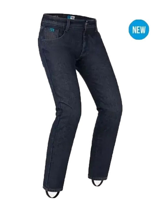 PMJ Jean Tourer Herren Winter Reithosen Blau T-TEX
