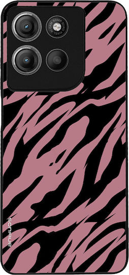 Sonique Animal Print Series Mobile Phone Case Motorola Moto G15 4G Moto G15 Power Tiger 02