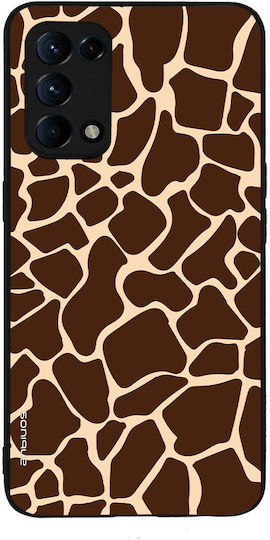 Θήκη Sonique Animal Print Series Oppo Find X3 Lite 5g Giraffe 01