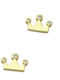Paraxenies Earrings made of Silver Gold Plated with Stones