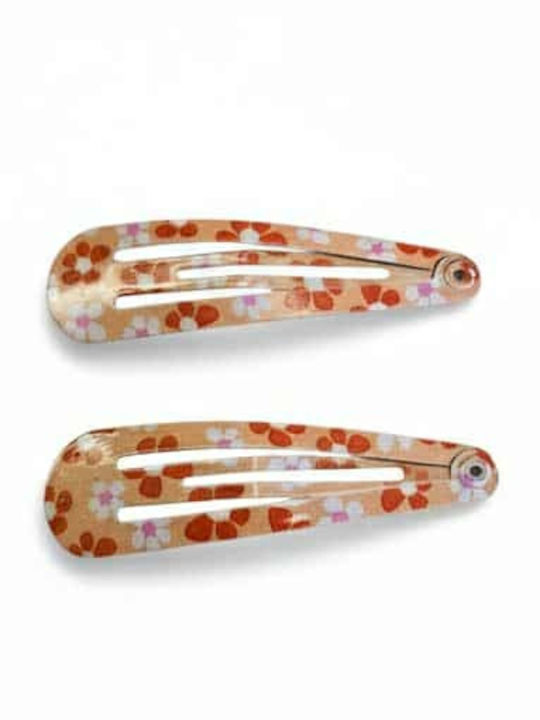 Rebekka Kids Hair Clip in Orange Color