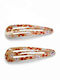 Rebekka Kids Hair Clip in Orange Color