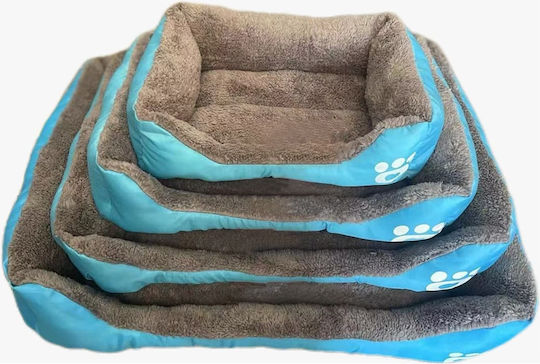 Snappy Katzenbett Comfycorner Quadratisch Blau Xlarge