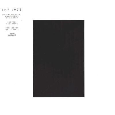 1975 Live At Gorilla Manchester 01.02.203 2lp White Vinyl Rsd '24