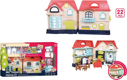 Blue Toys My Sweet Home Plastic Dollhouse