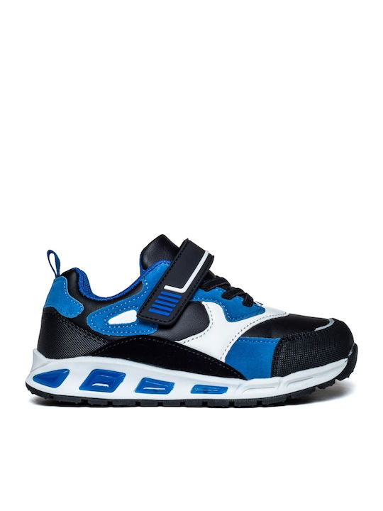 Παιδικά Sneakers με Σκρατς Μαύρα