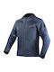 LS2 Bolton Air Winter Men's Motorcycle Jacket Softshell Waterproof Dark Blue