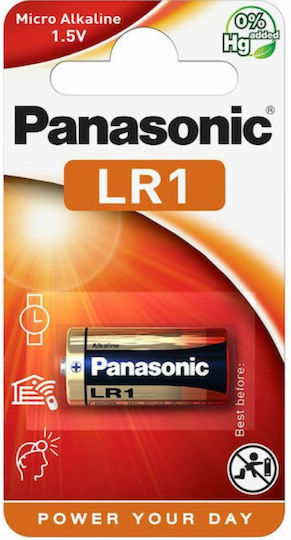 Panasonic Αλκαλική Μπαταρία N 1.5V