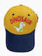 Nansydimo Kids' Hat Jockey Fabric Yellow