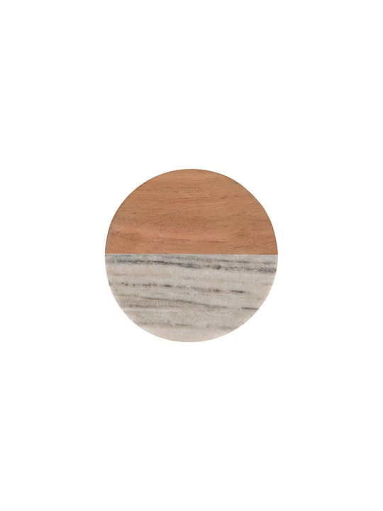 Maxwell & Williams Στρογγυλό Σουβέρ Ξύλινο Λευκό 10cm 4τμχ Maxwell & Williams Στρογγυλό Σουβέρ Ξύλινο Λευκό 10cm 4τμχ