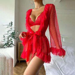 Sexy Lingerie Sets Red 11861