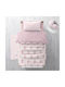 Borea Kids Duvet Cover Single Pink 160x220cm