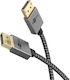 Goobay Cablu DisplayPort - DisplayPort 2m Gri (...