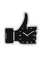 Nextime Wall Clock Black 40.5x41cm