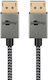 Goobay Kabel DisplayPort-Stecker - 1m Gray (77444)