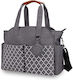 Queen Mother Shoulder/Hand Diaper Bag Gray 40x29x13cm.