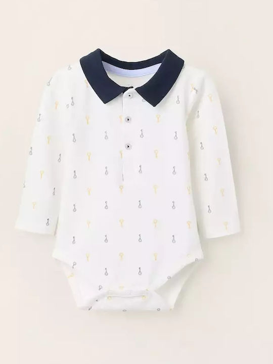 Zippy Body pentru Bebeluși White