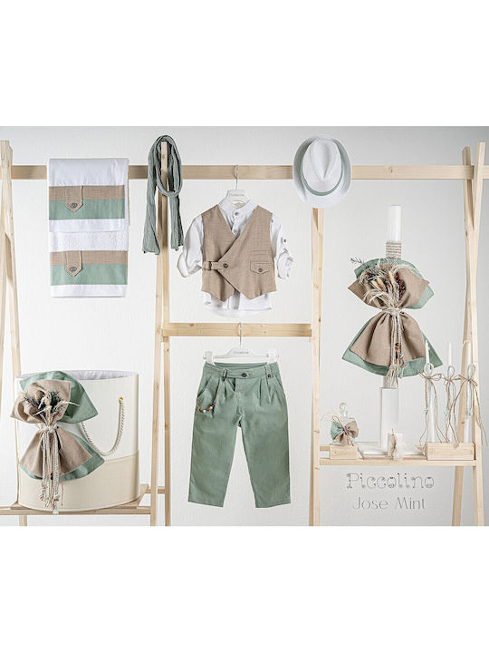 Jose Mint Piccolino Taufset für Jungen