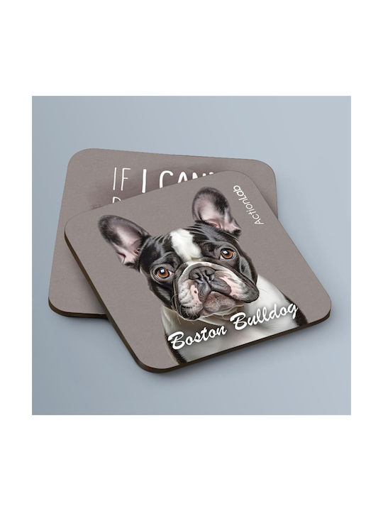 Coasters Boston Bulldog Coasters Boston Bulldog