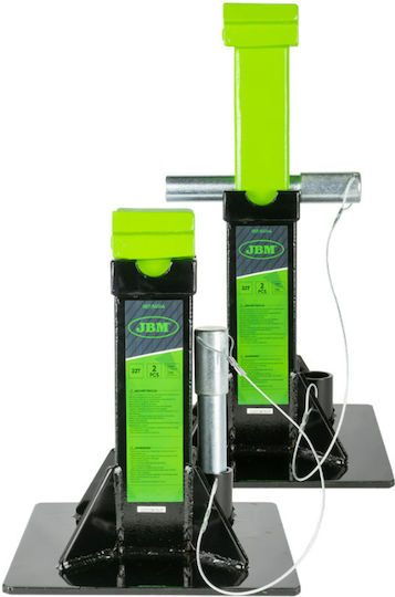 JBM Set Vehicle Support Stands with Lifting Capacity up to 22 Tons