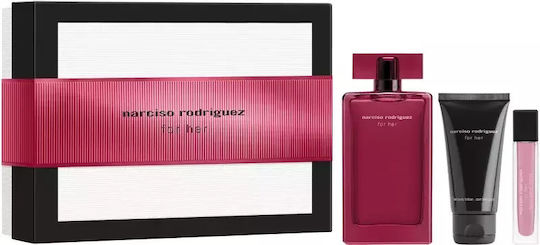 Narciso Rodriguez For Her Intense Дамски Комплект с Лосион за тяло 3бр