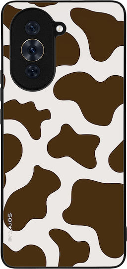 Huawei Nova 10 Pro Sonique Animal Print Series Handyhülle Kuh 02